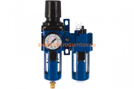 Фильтр воздушный с редуктором и лубрикатором (1/4"; 1700 л/мин) NORDBERG NP8412