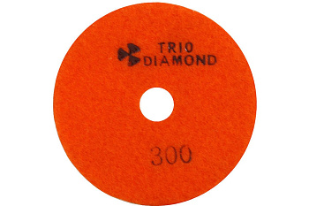 Круг алмазный гибкий шлифовальный Черепашка 100 № 300 Trio-Diamond 340300