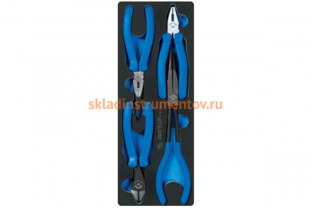 Ложемент для набора пассатижей и бокорезов 9-40104GPV, EVA KING TONY 85810732B