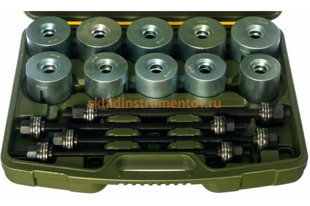 Набор для замены сайлентблоков (универсальный, 44-82 мм, 32 предмета) Дело Техники 814024