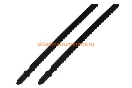 Полотно для электролобзика по дереву, пластику, 100 мм, шаг 2.7 мм, 2 шт. РемоКолор 81-2-310