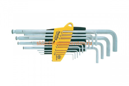 Набор шестигранных ключей со сферической головкой MagicRing 13шт Wiha ProStar SB369R SZ13 24850