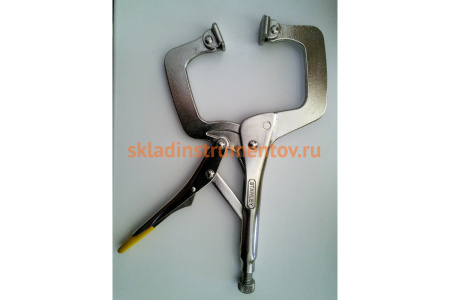 Захват регулируемый с фиксатором 185 мм С-образный STANLEY 0-84-816