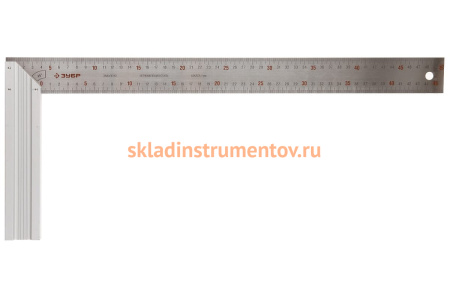 Столярный угольник 500 мм ЗУБР ЭКСПЕРТ 34394-50