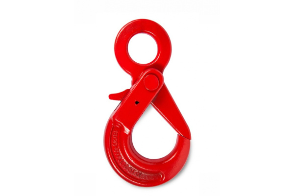 Крюк самозакрывающийся с проушиной 12.5 т TOR 1000850