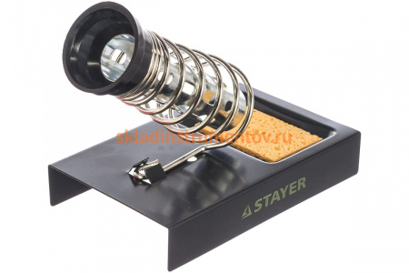 Подставка MAXTerm, 55318, для паяльников, штампованная Stayer 55318