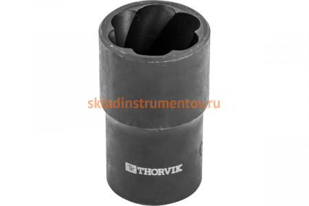 Головка торцевая (1/2"DR: 21 мм) спиральная для поврежденного крепежа Thorvik BES1221 53221
