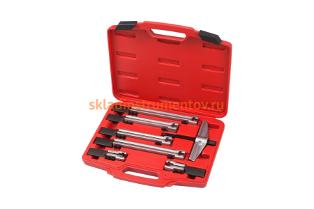 Съёмник подшипников МАСТАК 2-х захватный кейс 8 предметов 104-12008C