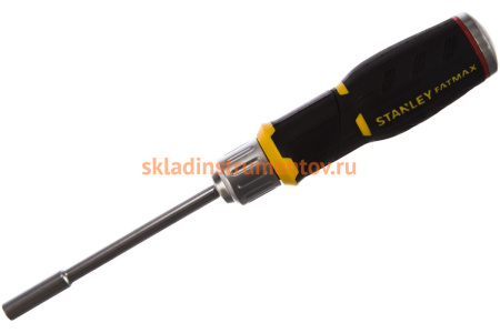 Реверсивная отвертка с битами Stanley FATMAX FMHT0-62691