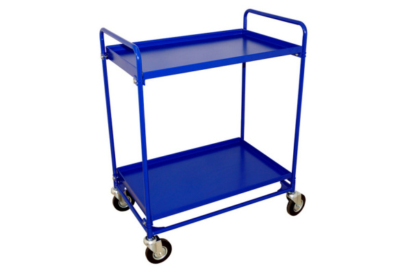 Сервисная двух ярусная тележка RUSKLAD СТ 3 (600x1000) d125мм болтовые