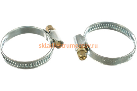 Металлический хомут СИБРТЕХ 25-40 мм 50 шт ширина 9 мм 47560