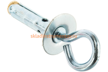 Анкер облегченный с кольцом оцинкованный 50 шт. (5х46 мм; ТФ2) Зубр 4-302432-05-046