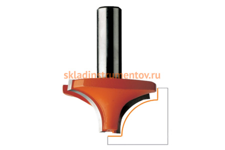 Фреза радиусная (44.5х22.2 мм; R 16 мм; S 12 мм) CMT 927.660.11