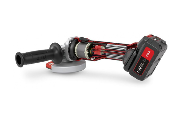 Аккумуляторная угловая шлифовальная машина FLEX L 125 18.0-EC C ACCU18.0 В 491330