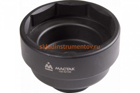 Торцевая головка для гаек ступицы Scania МАСТАК 3/4", восьмигранная, 100 мм 100-42100