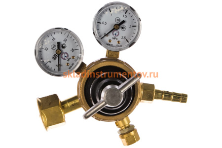 Редуктор аргоновый для газового баллона БАРО-50-4 БАМЗ 1280001 Редуктор аргоновый для газового баллона БАРО-50-4 БАМЗ 1280001