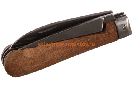 Нож для резания кабеля с деревянной рукояткой HAUPA 200014