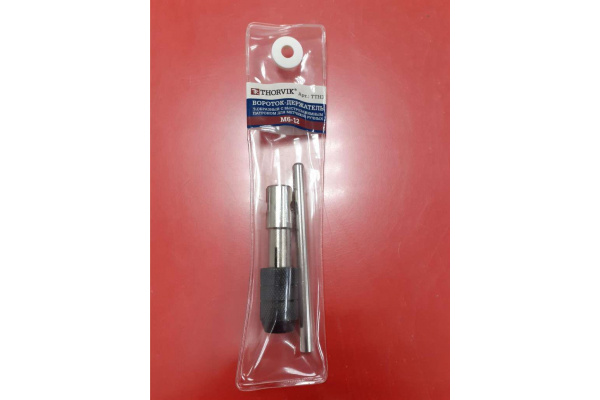 Вороток-держатель для ручных метчиков Thorvik Т-образный, с быстрозажимным патроном M6-12 TTH3 52884