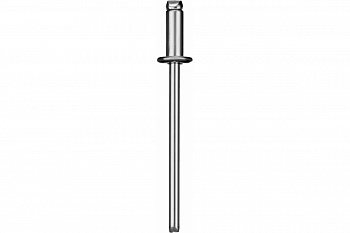 Алюминиевые заклепки Зубр Профессионал 4.8х12 мм, 50 шт. 313106-48-12