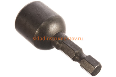 Головка-вставка магнитная 6-гранная (12 мм; 45 мм; 1/4") для шуруповерта ЭВРИКА ER-90507C