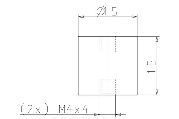 Резинометаллический буфер KIPP K0569.01501555