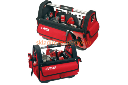 Текстильная сумка монтажника VIRAX 340х200х200 мм 382650