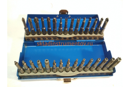 Набор бит ЭКСПЕРТ 30 предметов со специальными профилями (50 мм) Зубр 26092-H30