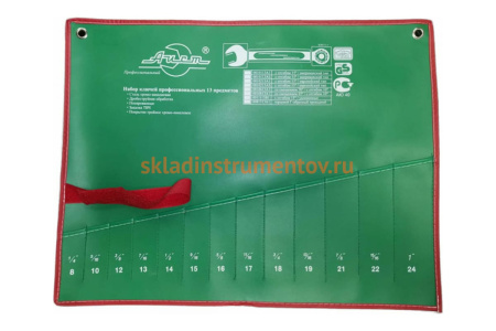 Конверт на 13 комбинированных ключей AIST K00113-1 00-00003023