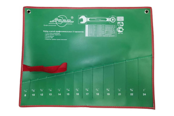 Конверт на 13 комбинированных ключей AIST K00113-1 00-00003023