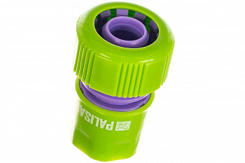 Соединитель пластмассовый быстросъемный для шланга 3/4" PALISAD 66160