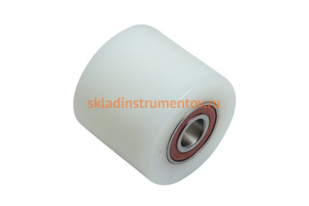 Колесо с подшипником нейлоновое для тележки гидравлической AC DF 70х80мм TOR 1003408