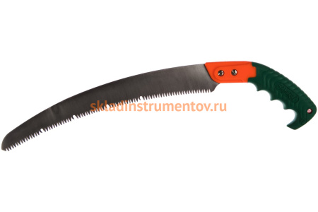 Пила самоочищающаяся изогнутое полотно в чехле, с поясным креплением SAMURAI GKC-330-LH