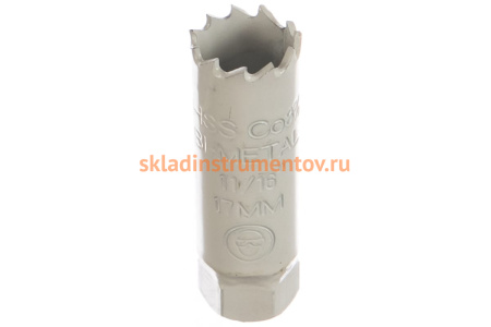 Коронка биметаллическая HSS Co 8% (17 мм) RUKO 126017