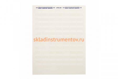 Этикетки для лазерного принтера LAT-16-361-1 BRADY brd24565