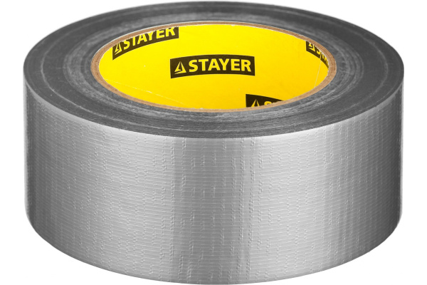 Клейкая лента армированная серебристая (48 мм; 45 м) укрепленная тканью Stayer 12080-50-50