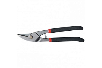 Ножницы по металлу, 225 мм, для фигурного реза, обливные ручки MATRIX 78317