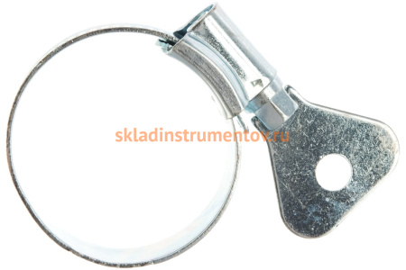 Металлические, червячные хомуты СИБРТЕХ 25-38мм, ширина 12мм, W1, с металлическим ключом, 2шт 476527