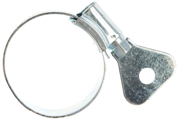 Металлические, червячные хомуты СИБРТЕХ 25-38мм, ширина 12мм, W1, с металлическим ключом, 2шт 476527