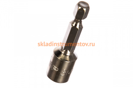 Магнитные биты с торцовой головкой E1/4", 8х45мм, 2шт Зубр МАСТЕР 26392-08-02