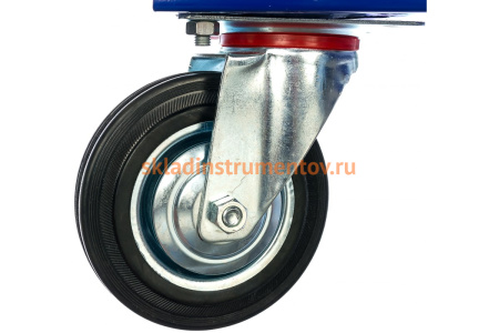 Тележка для бочек RUSKLAD КБ 2 с литыми колёсами Тележка для бочек RUSKLAD КБ 2 с литыми колёсами