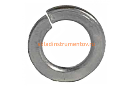 Шайба пружинная оцинкованная 50 шт. (6 мм) DIN 127 Зубр 4-303856-06