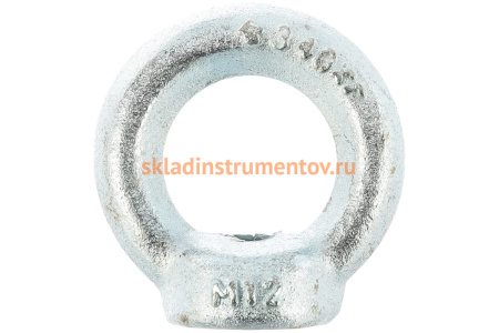 Рым-гайка ЗУБР DIN 582 М12 1 шт оцинкованная 304326-12 Рым-гайка ЗУБР DIN 582 М12 1 шт оцинкованная 304326-12
