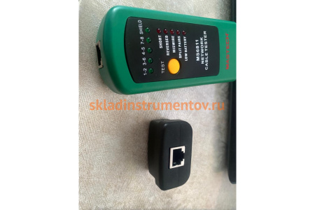 Тестер кабеля MASTECH MS6811 замыкание, обрыв, идентиф. в многож. кабелях 00-00000254