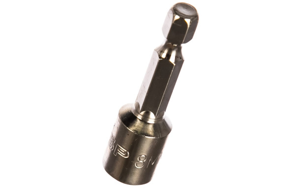 Магнитные биты с торцовой головкой E1/4", 8х45мм, 2шт Зубр МАСТЕР 26392-08-02