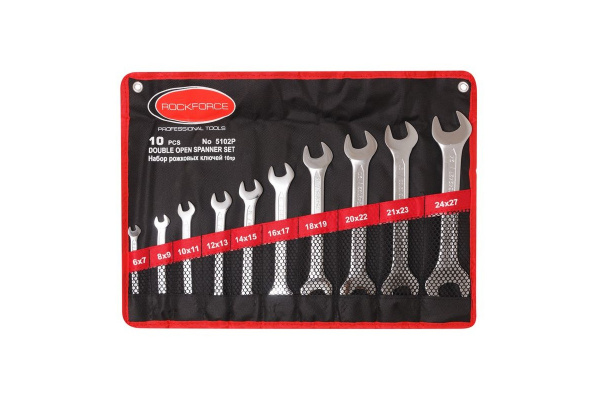 Набор рожковых ключей ROCKFORCE 6-32мм 12 предметов RF-5122P