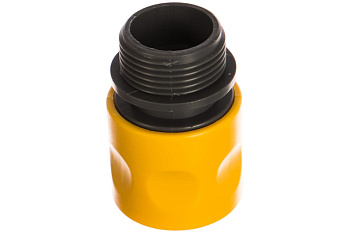 Соединитель пластмассовый быстросъемный, внешняя резьба 3/4" PALISAD 66263