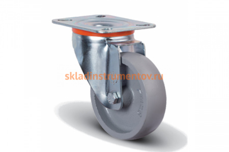 Колесо термостойкое чугунное поворотное 100 мм MFK-TORG EM01-VKV-100