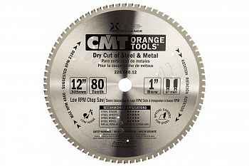 Диск пильный по металлу (305x25.4x2.2/1.8 мм; Z80; 8FWF) CMT 226.080.12