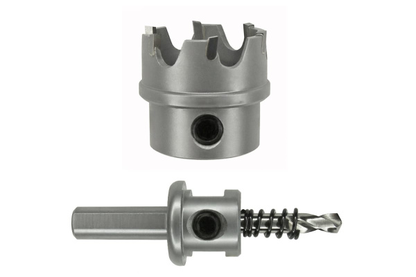 Коронка по металлу HM (54х12 мм; хвостовик 10 мм; комплект) D.BOR HS-HM-12-054-T