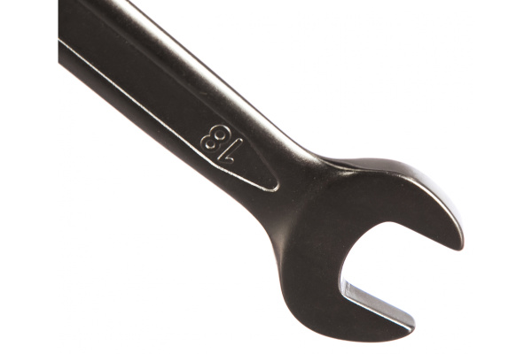 Комбинированный ключ 18мм Chrome vanadium на держателе ЭВРИКА ER-53181